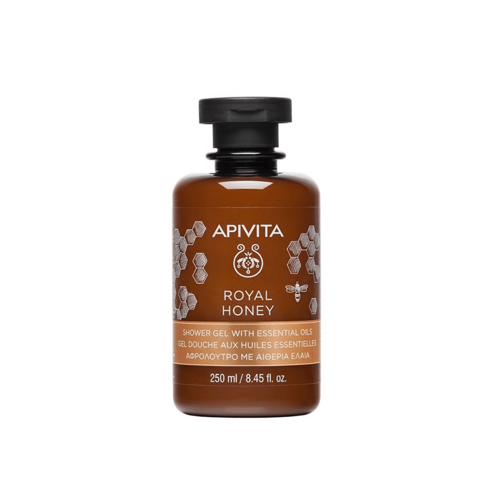 Apivita Royal Honey Shower Gel Essential Oils 250ml