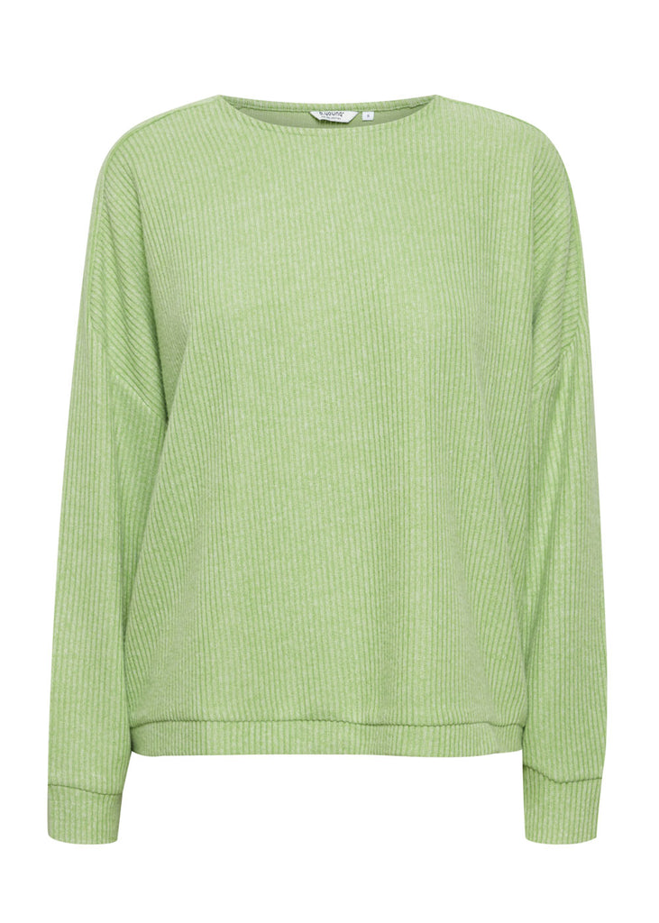 BYoung Knitted Top in Green
