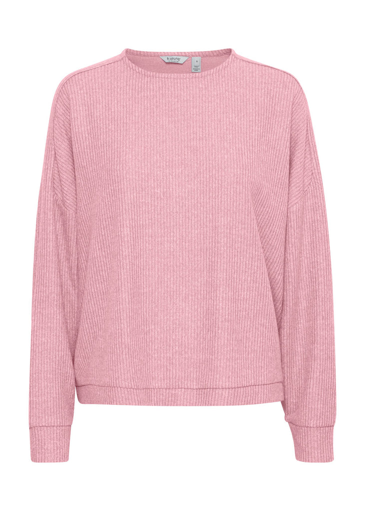 BYoung Knitted Top in Pink