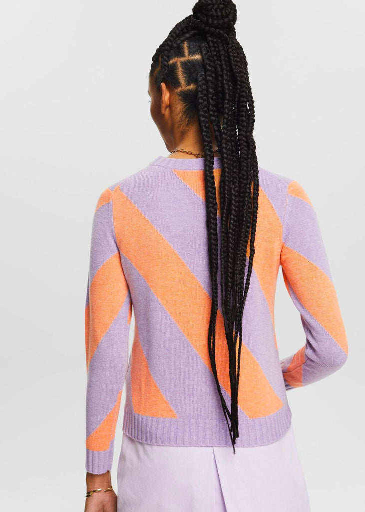 Esprit Striped Jacquard Sweater