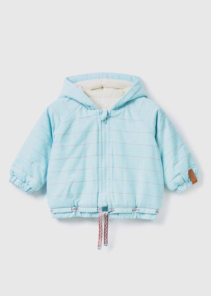 Baby Striped Jacket with Hood