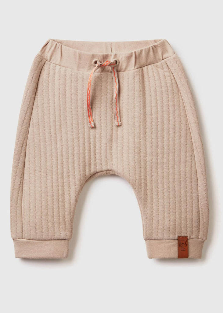 Baby Quilted-Look Trousers