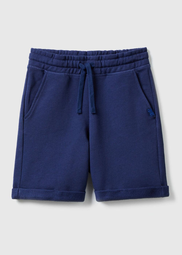 Boys Bermuda Shorts in Pure Cotton Sweat