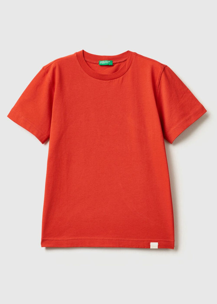 Boys Basic Organic Cotton T-Shirt