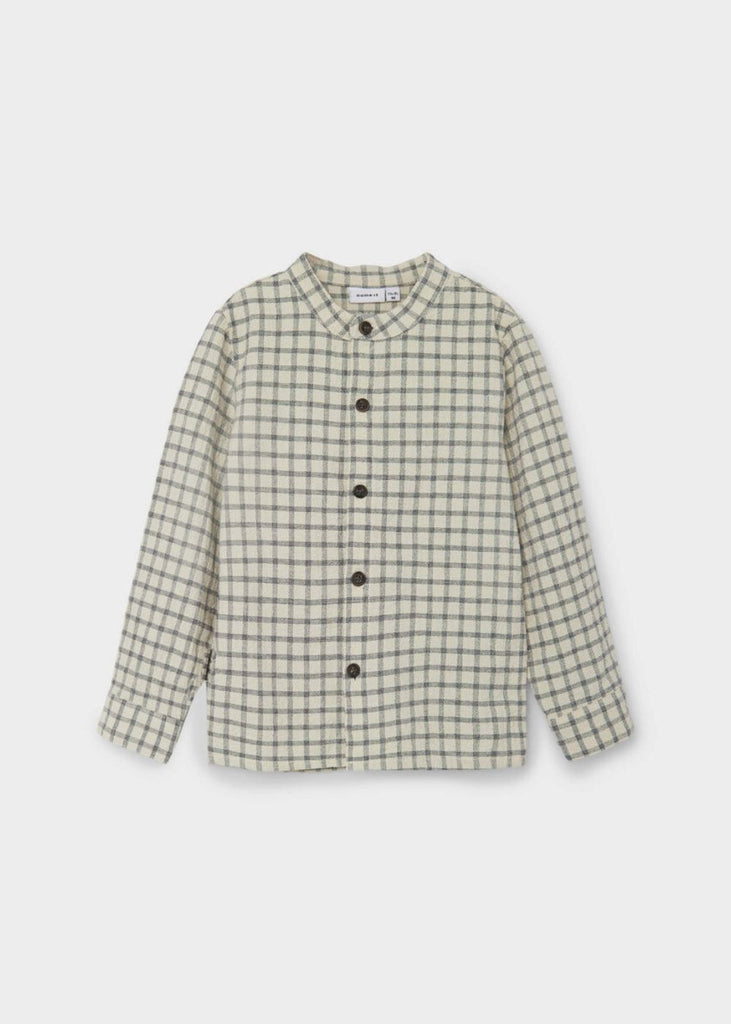 Boys Checked Shirt in 100% Cotton 