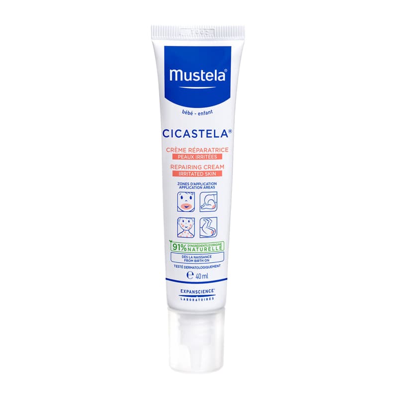 Mustela Cicastela Repairing Cream Irritated Skin 40ml | Goods Department Store