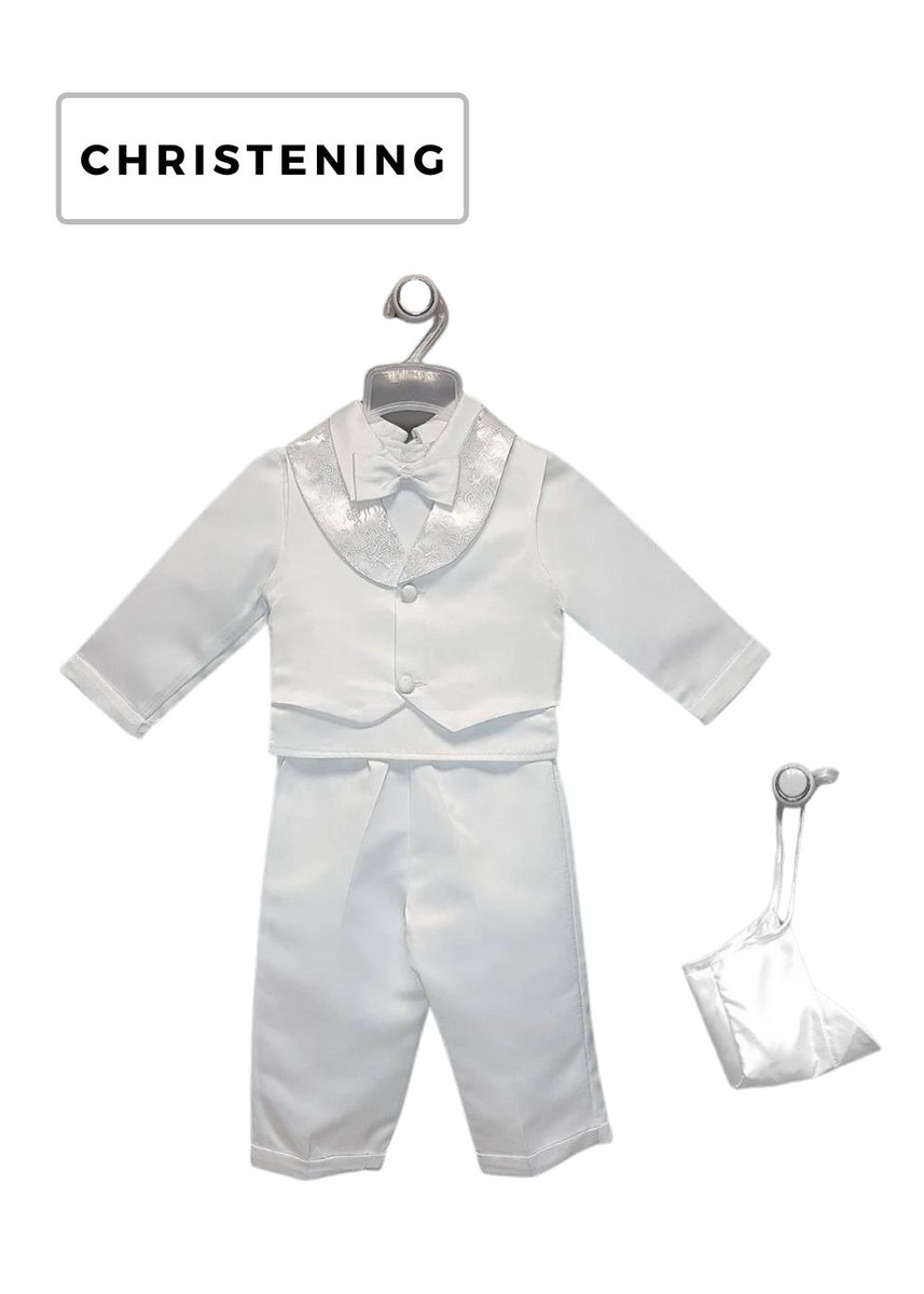 BabyBow Boys 4 Piece Christening Suit Good's Kilkenny Goods