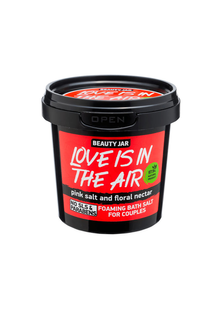 'Love is in the Air' Foam Bath Salt for couples