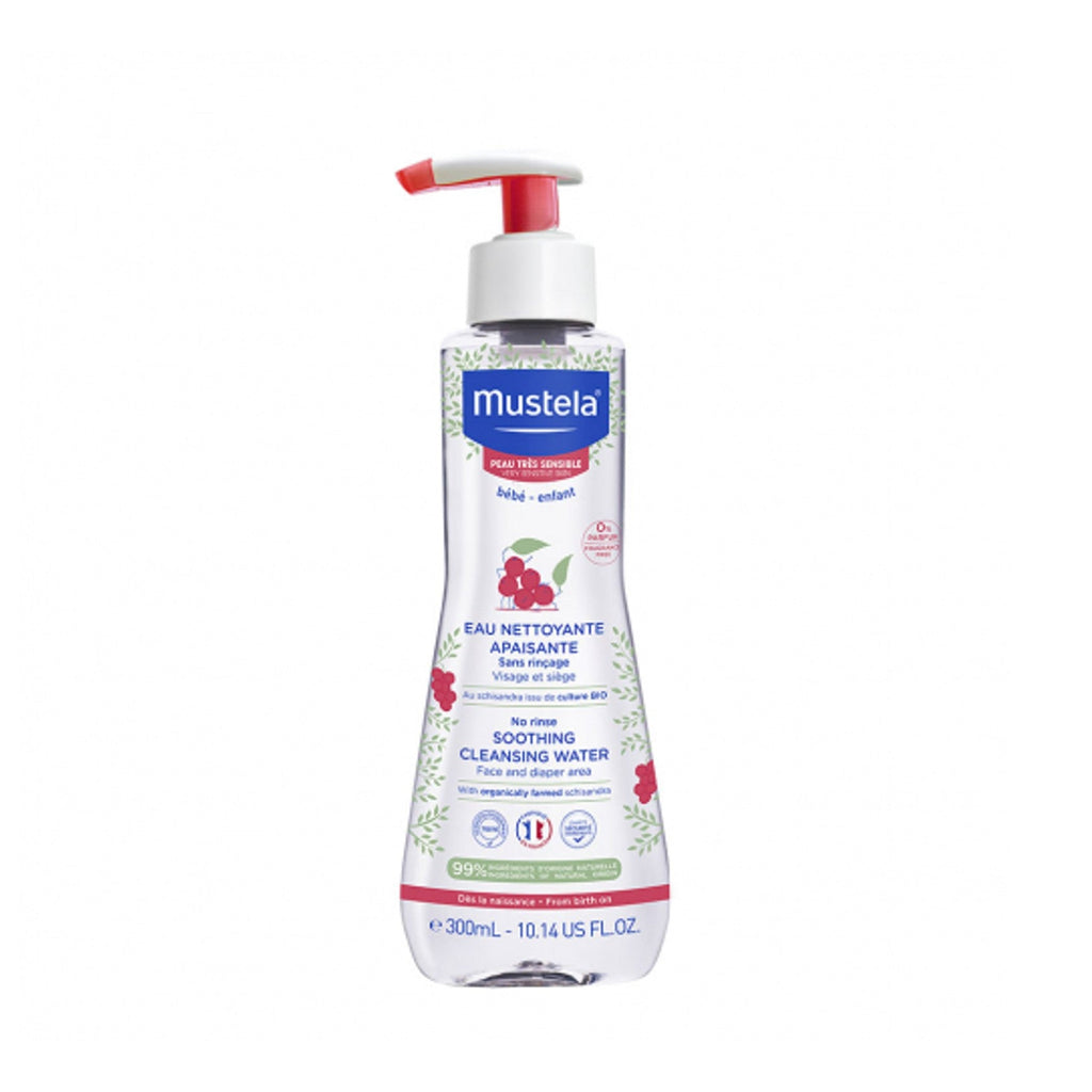 Mustela Sensitive Soothing No-Rinse Cleansing Water 300ml | Goods Department Store