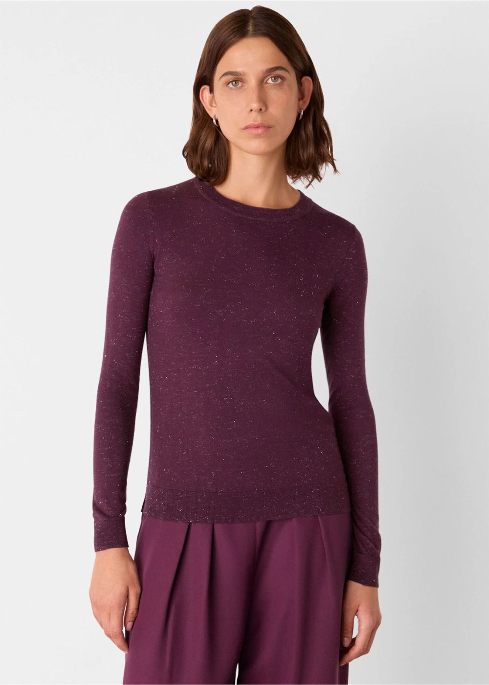xenia knit dress Zinnia Bead Knit Midi Dress XL / CHOC main image 1
