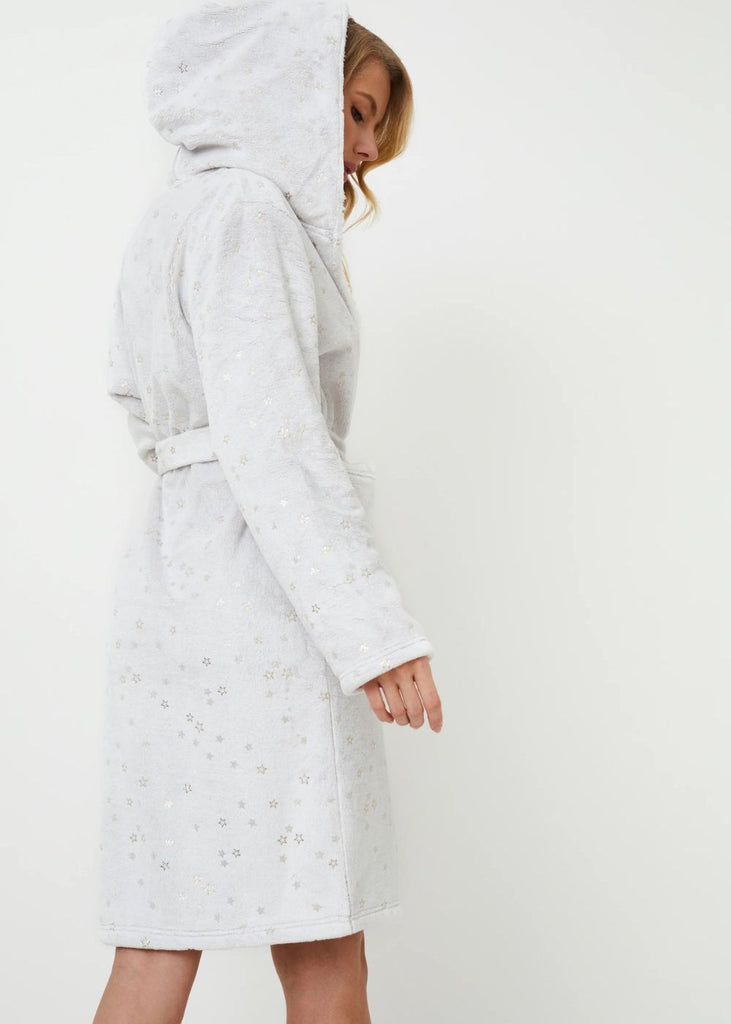 Ladies Bathrobe with Hood