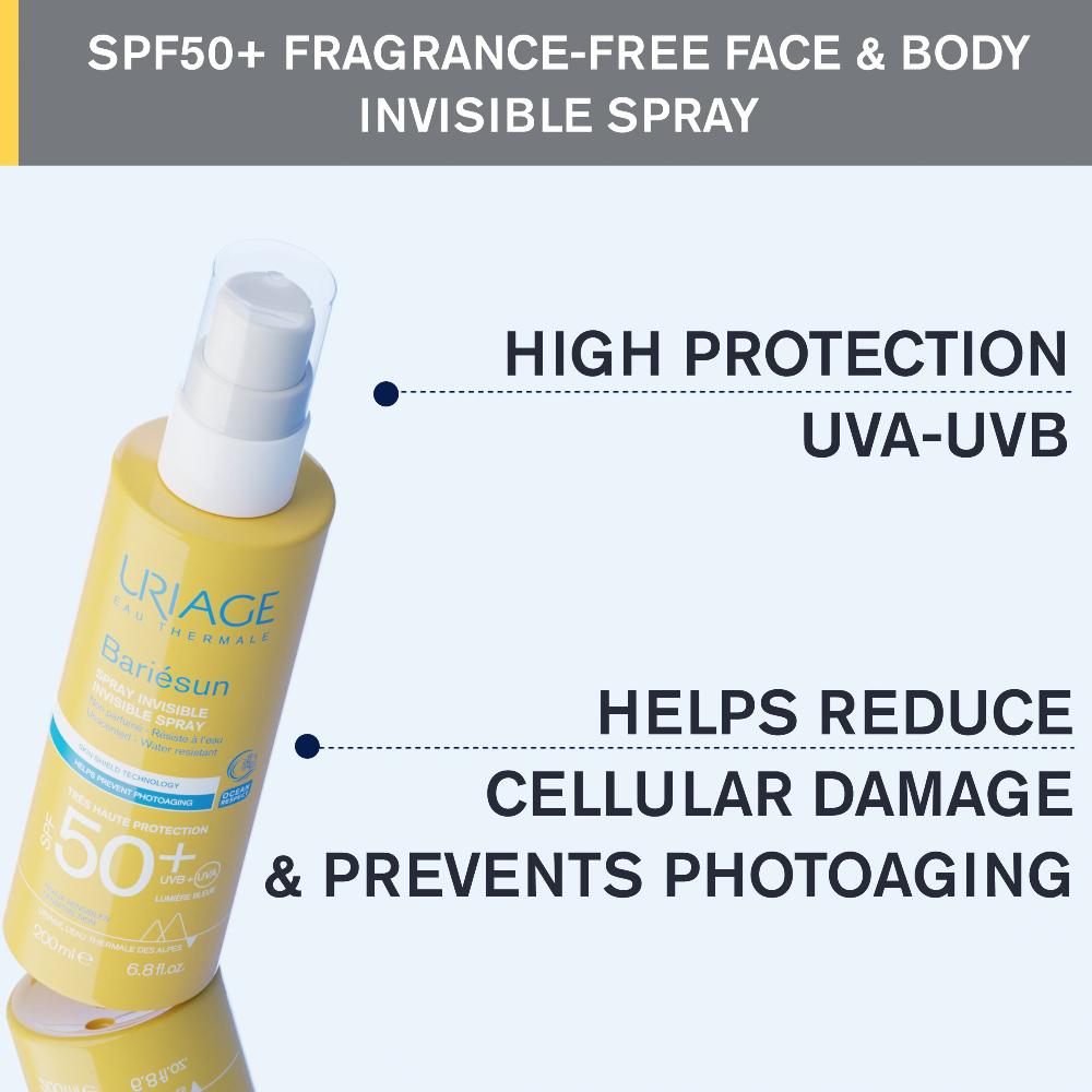 Uriage Bariesun Fragrance Free Spray SPF50+