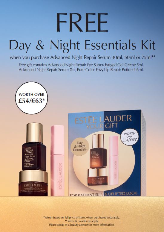 Estee Lauder Day and Night Essentials Free Gift