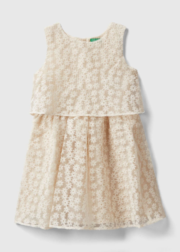 SHORT MACRAMÉ DRESS