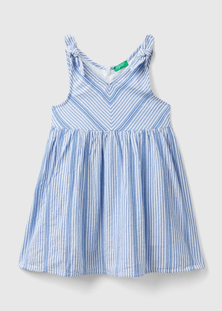 Striped Dress in Lightweight Cotton