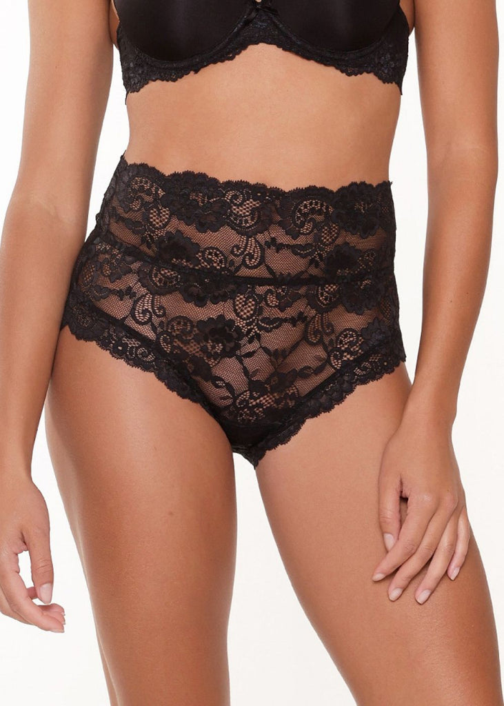 Lingadore Lace High Waist Brief