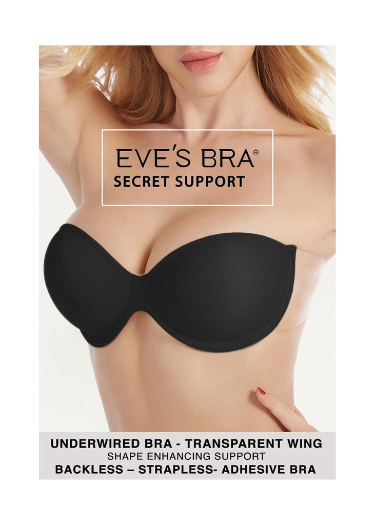 Eve's Bra Secret Support Backless Strapless Bra