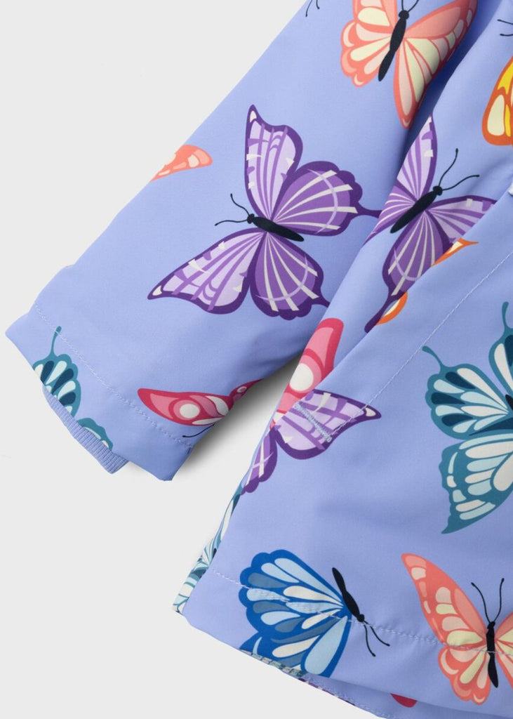 Toddler Coat Butterfly Print