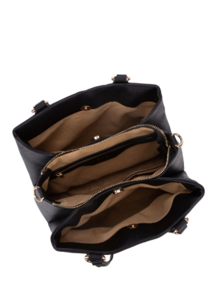 Lille Triple Compartment Handbag