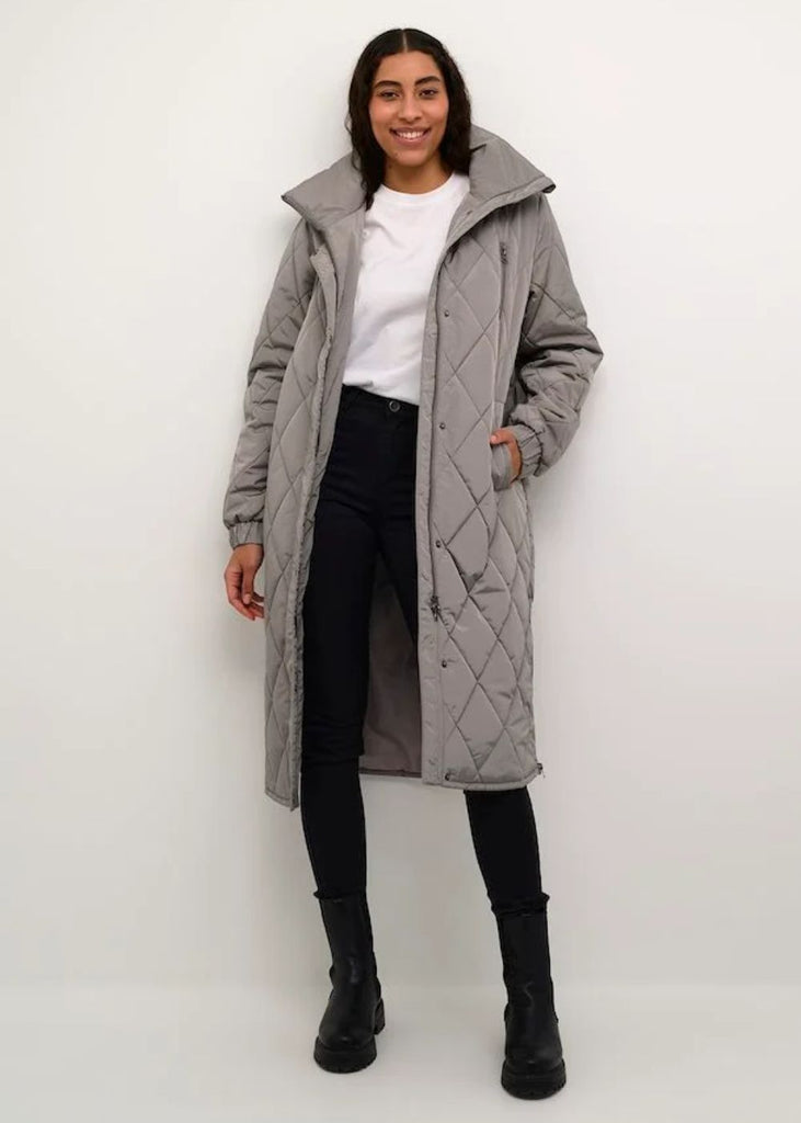 Long Quilted Jacket