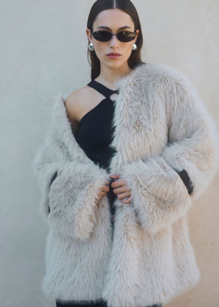 Karen by Simonsen Faux Fur Coat