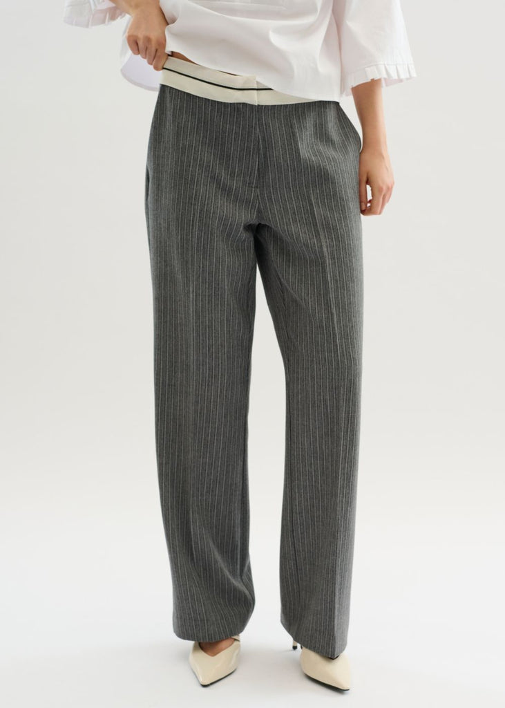 Ladies Pinstripe Trousers