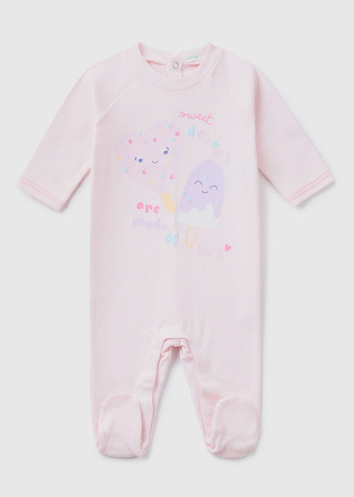 Baby Long Sleeve Onesie in Pure Organic Cotton
