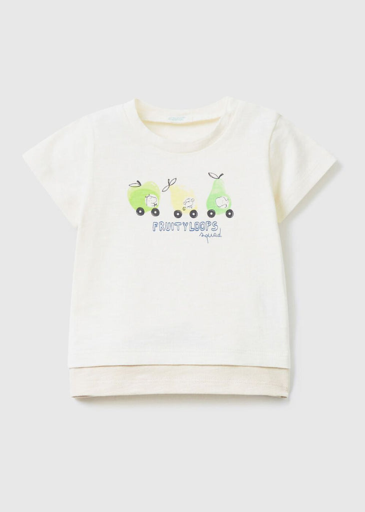 Baby T-Shirt with Fun Fruit Print 