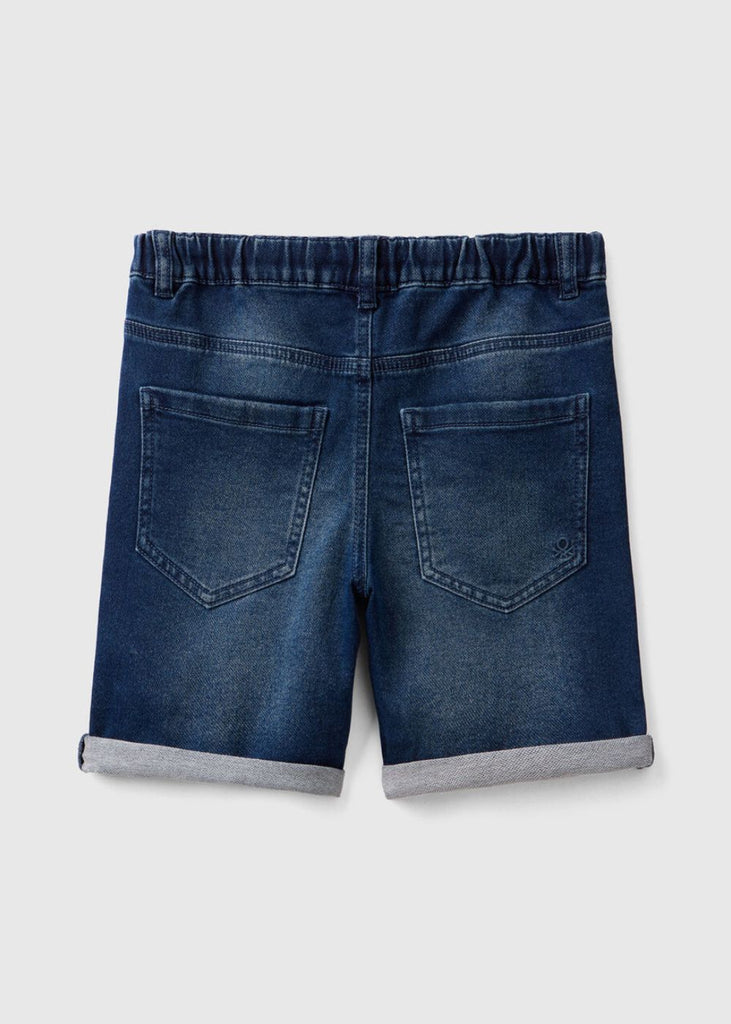 Boys Bermuda Shorts in Stretch Denim