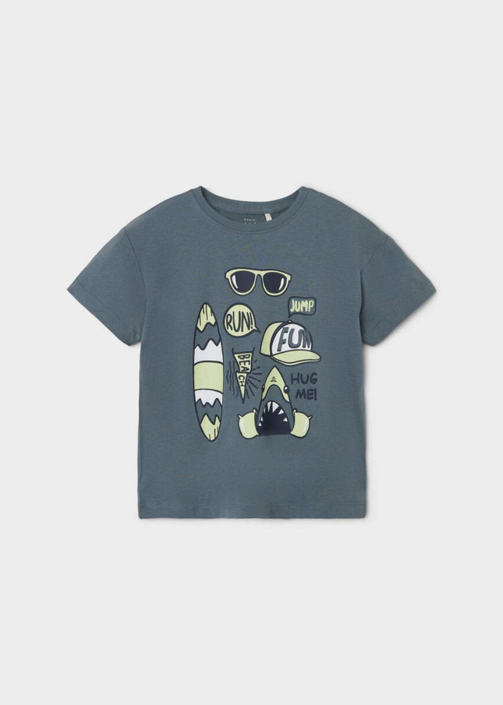 Boys Loose Fit T-Shirt with Print