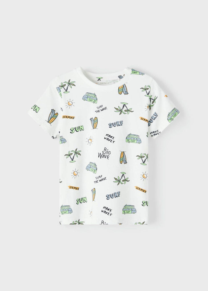 Boys T-Shirt with All-Over Print 