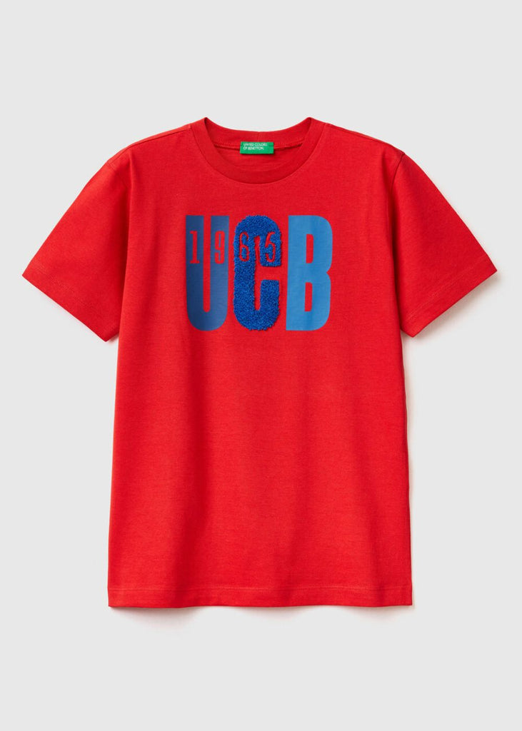Boys T-Shirt with Print and Embroidery