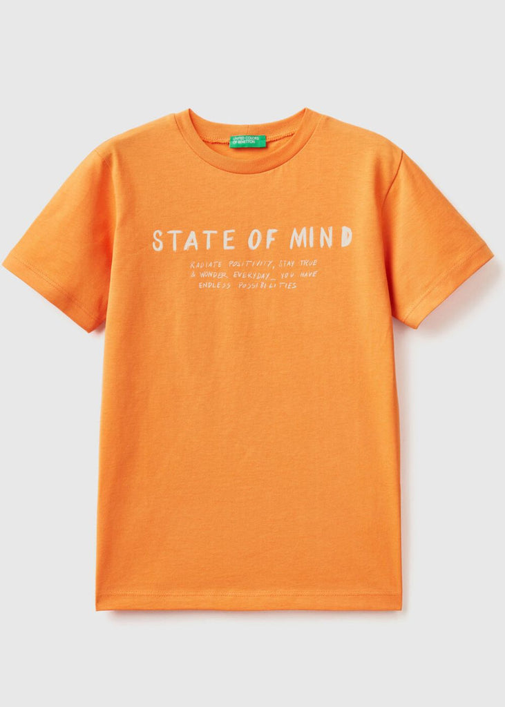 Boys T-Shirt in Pure Cotton with Print 