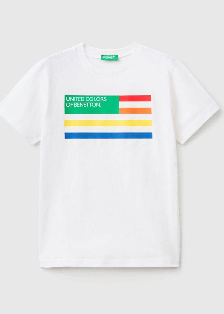Boys 100% Organic Cotton T-Shirt with Print