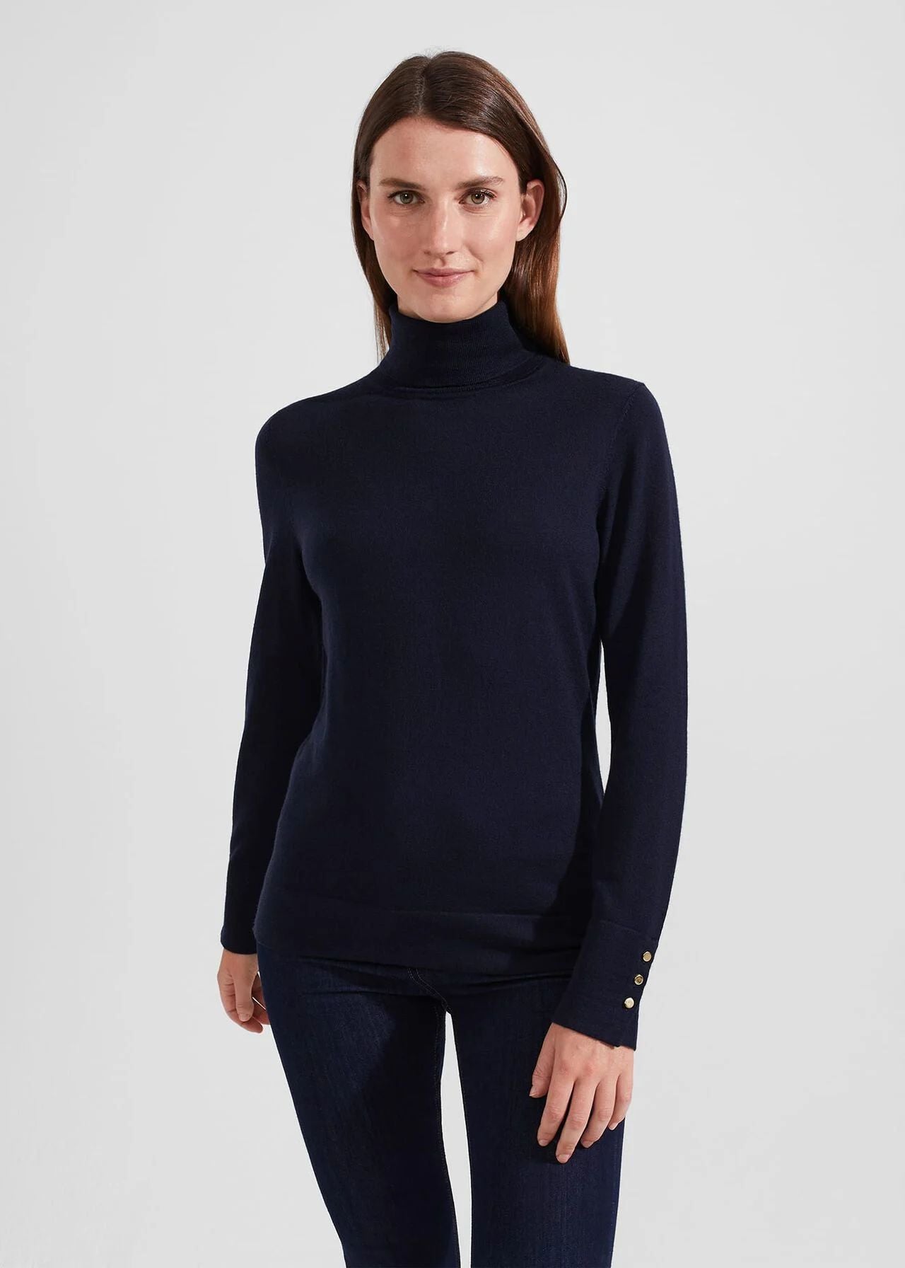 Merino wool shop roll neck jumper