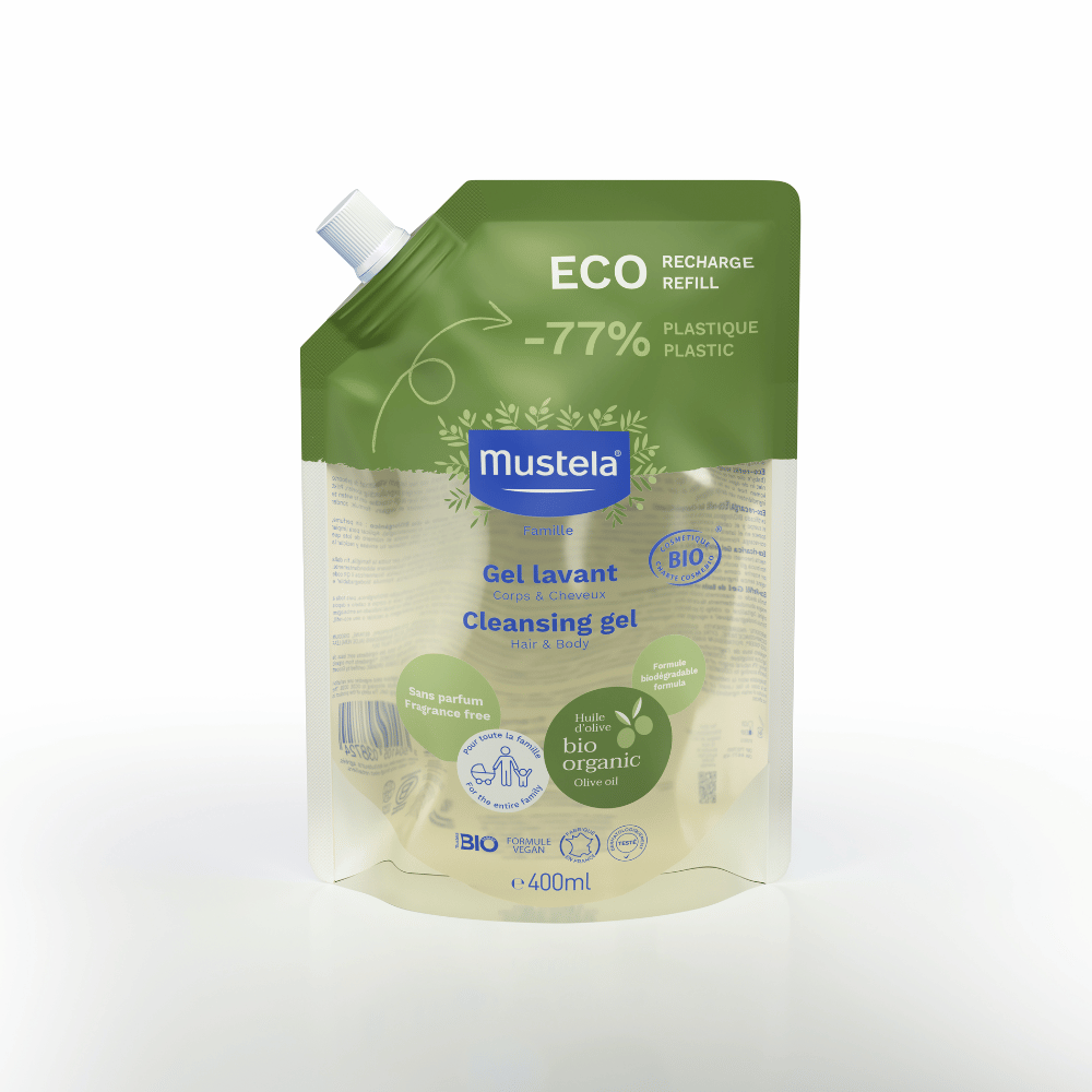 Mustela Organic Cleansing Gel Refill 400 ml