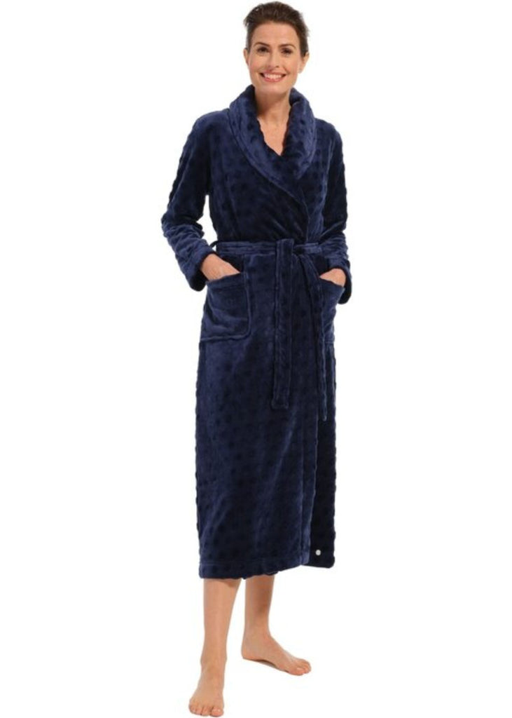 Pastunette 130cm Dressing Gown with Shawl Collar