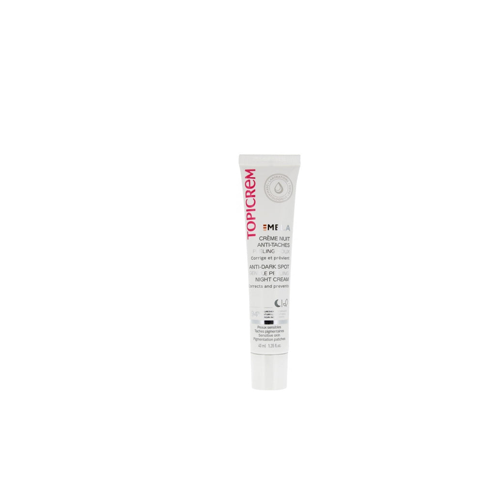 Topicrem MELA Anti-Blemish Night Cream Gentle Peeling 40 ml