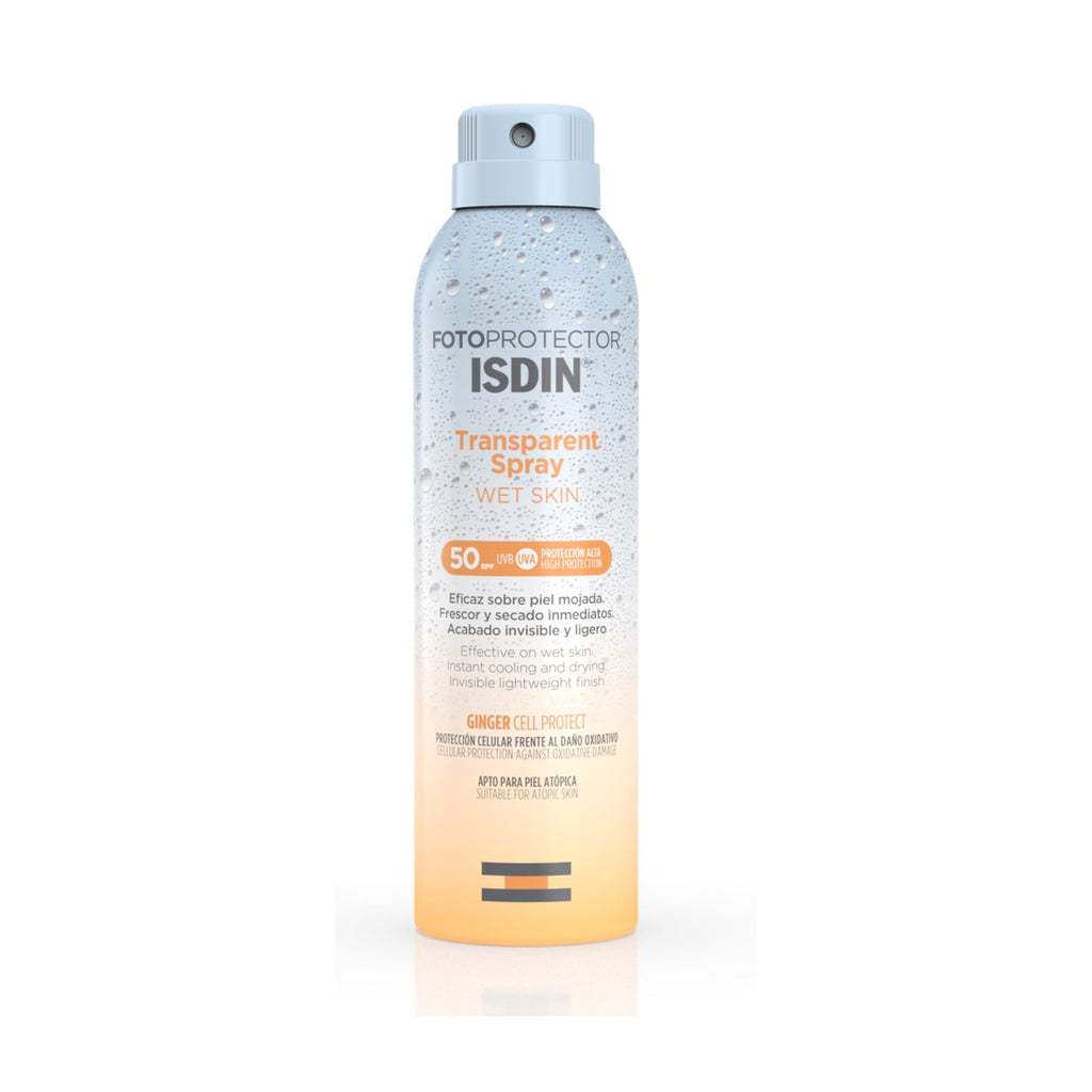 ISDIN Fotoprotector Transparent Sprayâ Wet Skin SPF50 250ml Cosmetics Online