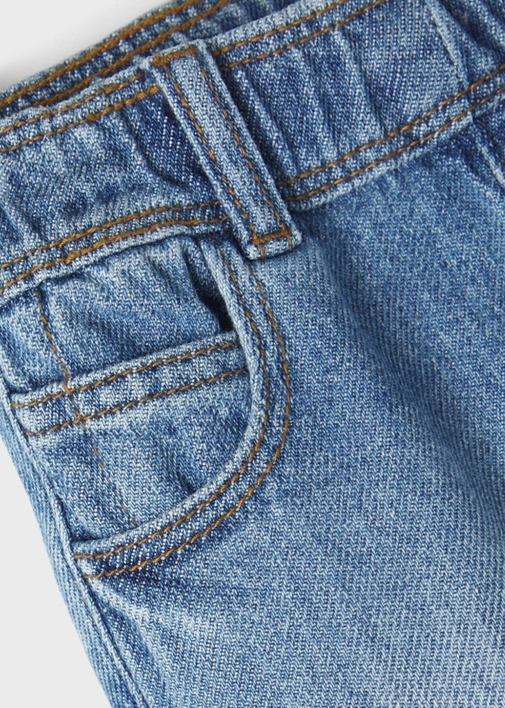 Mini boys tapered leg blue jeans