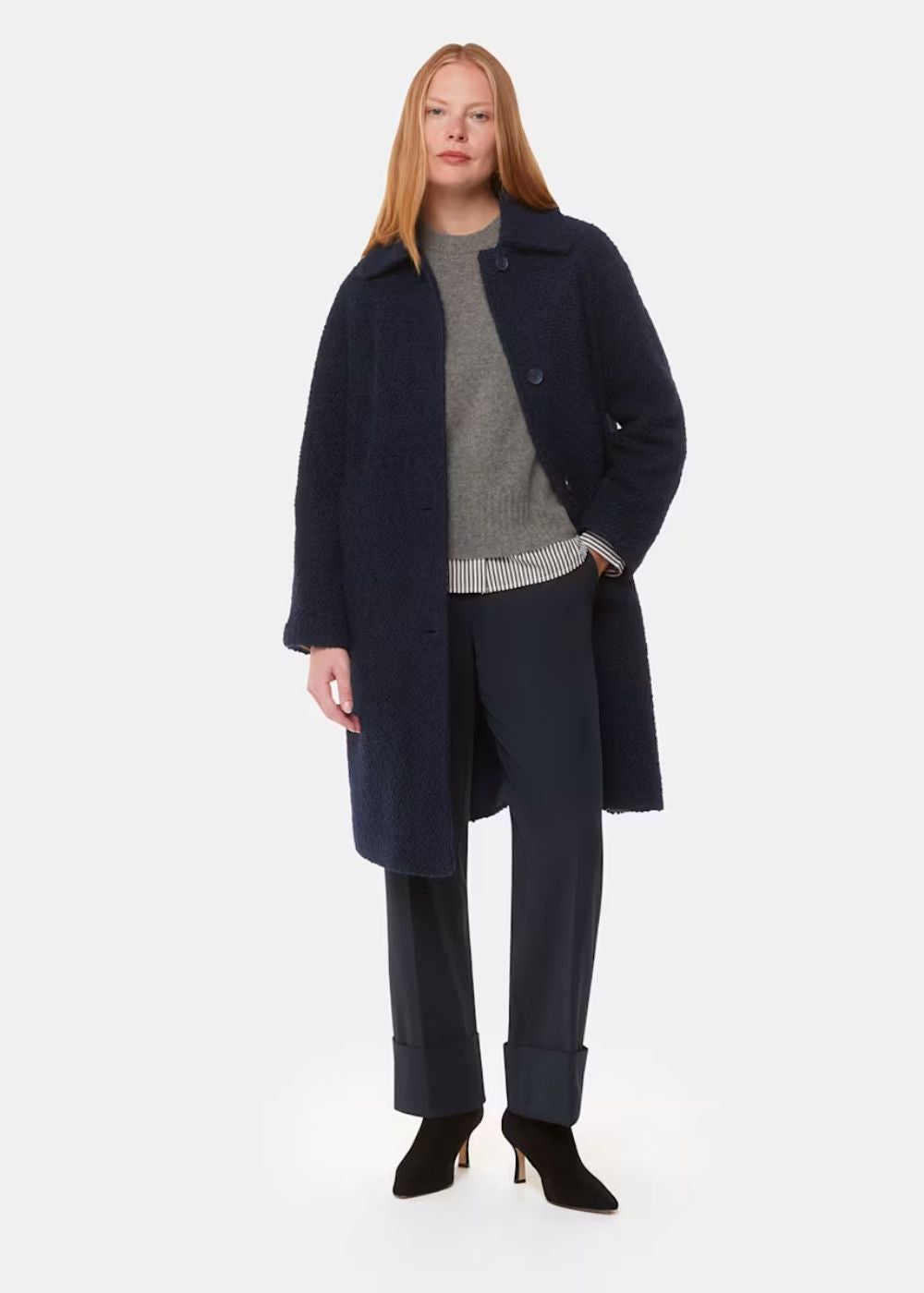 Whistles Romy Boucle Coat – Goods - Main Image