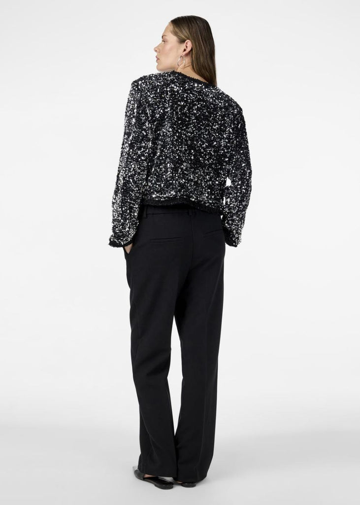 Sequin Bow Occasion Jacket 