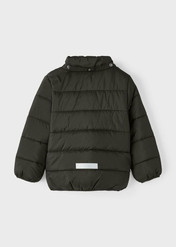 Boys Light Puffer Jacket with Side Pockets