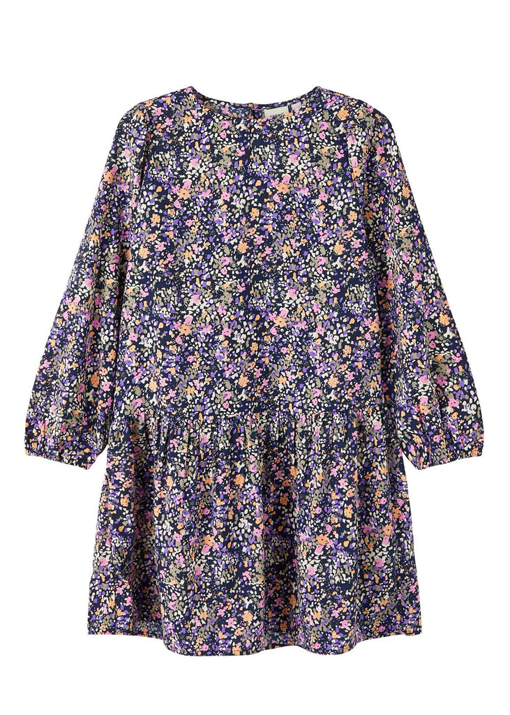 Name It Navy floral dress