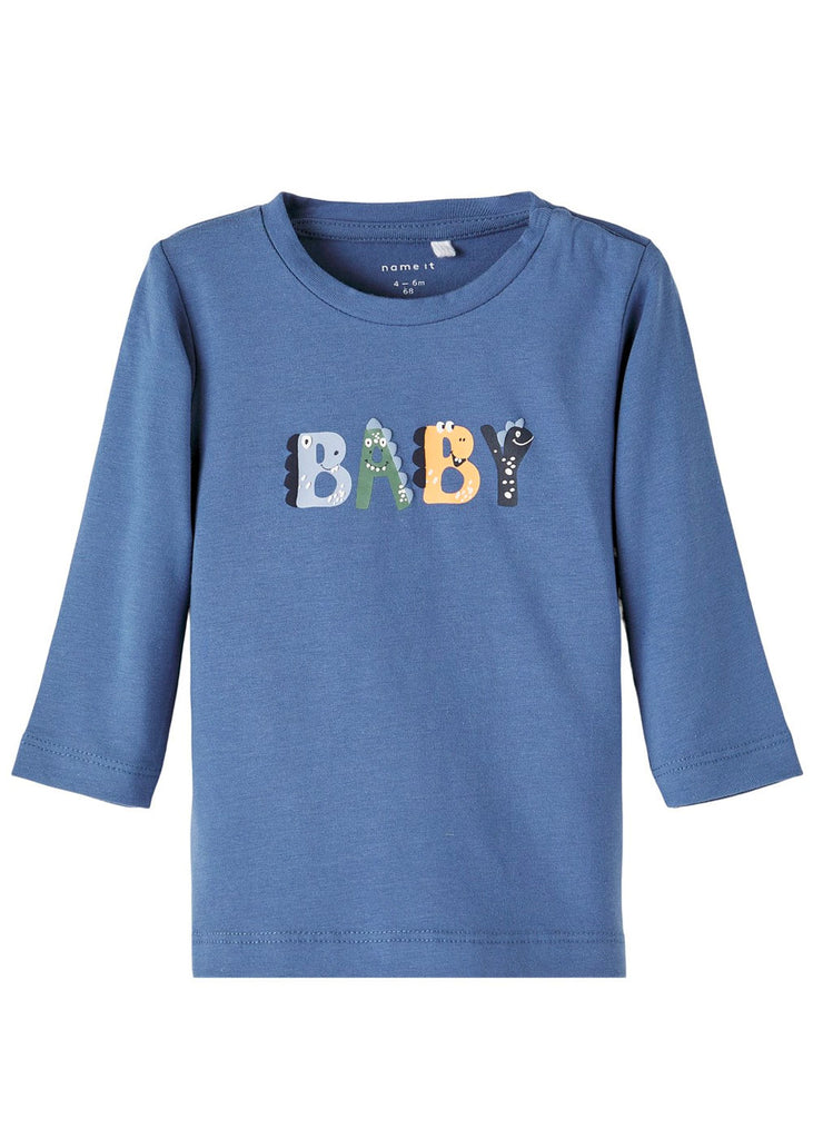 Name It Baby Long Sleeve Top in blue