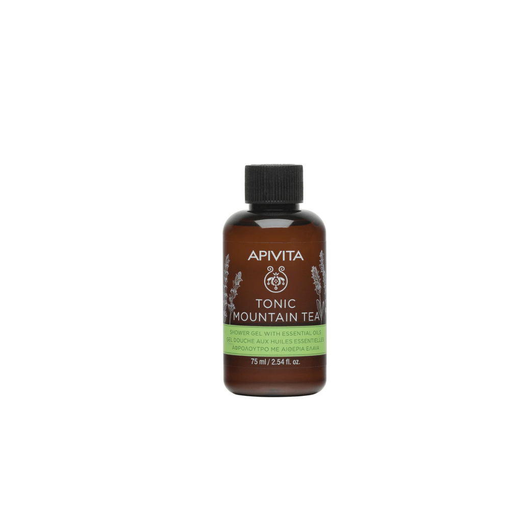 Apivita Mini Tonic Mountain Tea Shower Gel 75ml| Goods Department Store
