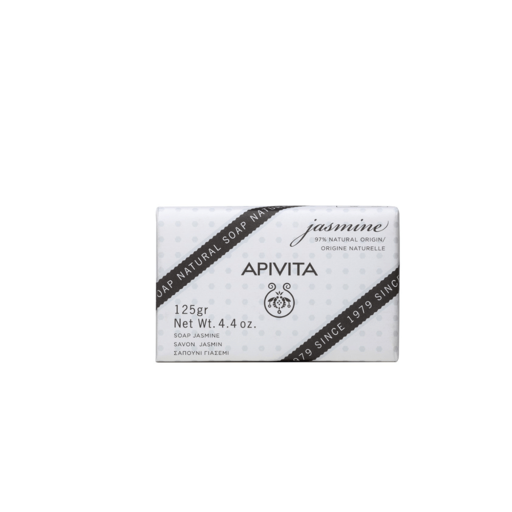 Apivita Natural Soap Jasmine 125G| Goods Department Store