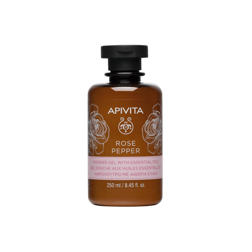 Apivita Rose Pepper Shower Gel 250ml| Goods Department Store