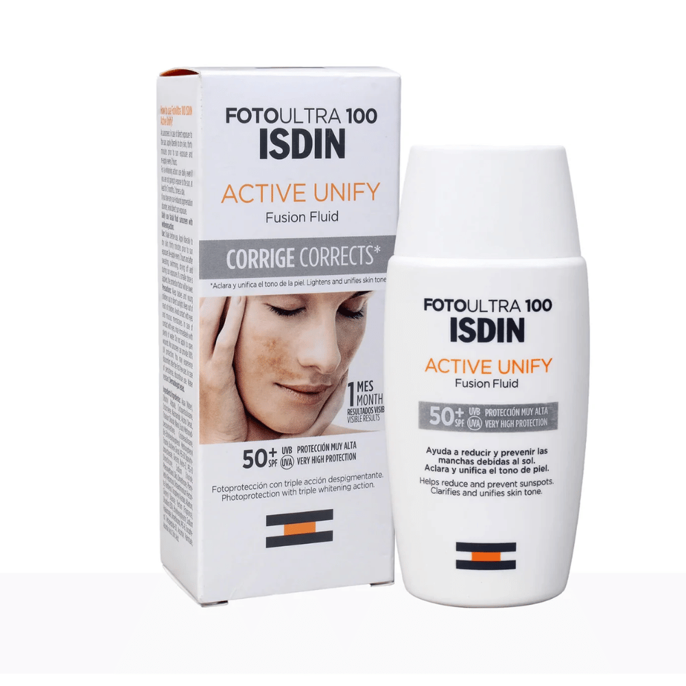 ISDIN Foto Ultra 100 Active Unify Fusion Fluid SPF50+ 50ml  | Goods Department Store