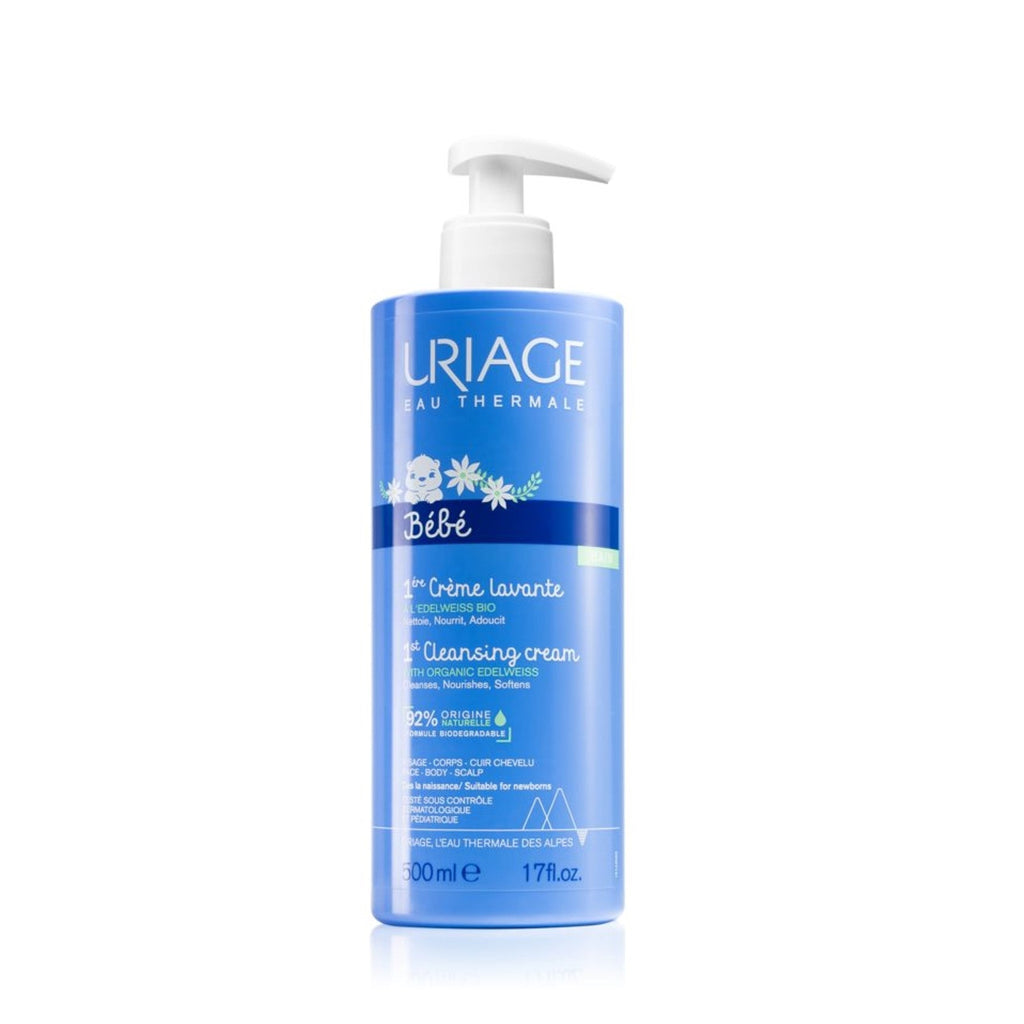 Uriage Baby'S 1st Soap-Free Foaming Cleansing Cream 500ml